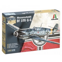 ITALERI 1483 | Avion De Chasse Bf 109 G-6 As - Échelle 1/72