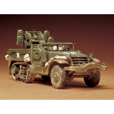 Tamiya 35081 - Véhicule motorisé américain à canons multiples M16, à l'échelle 1/35