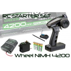 Absima Kit de démarrage RC "Wheel NiMH 4200"