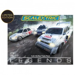 Scalextric C4612A Colin McRae - Triple Car Pack