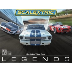 Scalextric Ken Miles Triple Car Pack – Édition Limitée 1 500 Exemplaires – C4619A