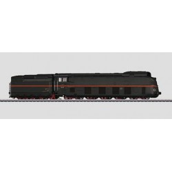 37051 Locomotive à vapeur profilée avec tender séparé