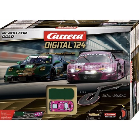 Carrera DIGITAL 124 – Reach for Gold Set 20023640