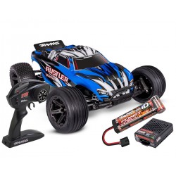 Traxxas 37254-8 RUSTLER 2WD BRUSHED HD INCL BATTERY & USB-C CHARGER