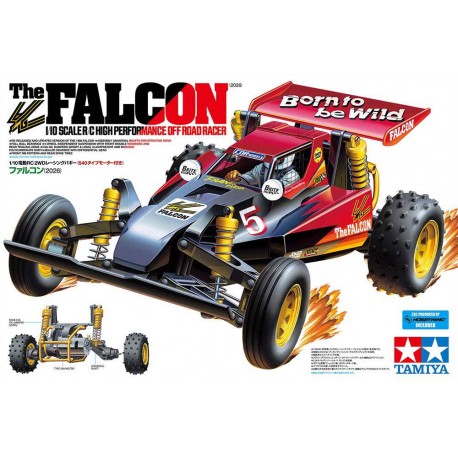 Tamiya 47532 The Falcon 2026 – Buggy RC Vintage 1/10 2WD