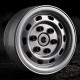 GMADE 1.9 SR02 BEADLOCK WHEELS ( semigloss silver ) ( 2 )