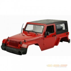 AMEWI Carrosserie Jeep Rubicon Scale realistic 1:10 Rouge