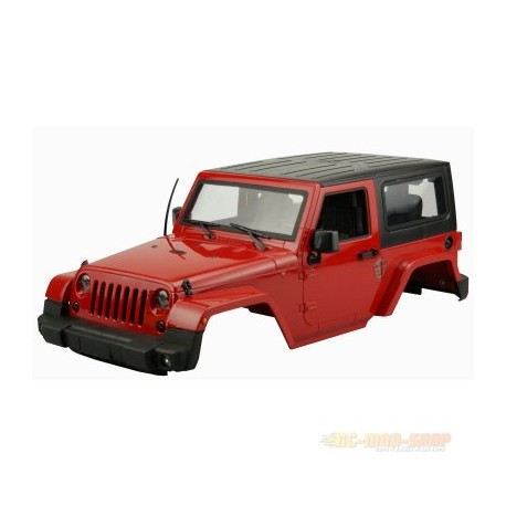 AMEWI Carrosserie Jeep Rubicon Scale realistic 1:10 Rouge