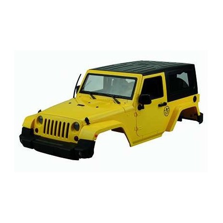 AMEWI Carrosserie Jeep Rubicon Scale realistic 1:10 Jaune