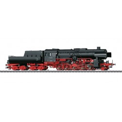 39042 Locomotive lourde à vapeur BR 42 pour trains marchandises, avec tender bassine.