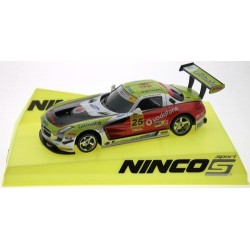 Ninco 50604 Slot Car MERCEDES SLS Gt3 Vodafone #25 Lightning MB